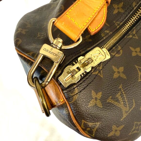 Louis Vuitton Monogram Keepall Bandouliere 55 With Strap COA Included - Picture 11 of 15